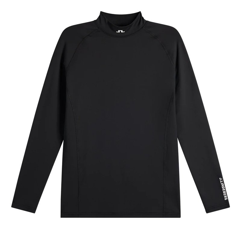 J.Lindeberg Ello Brushed męski top, czarny