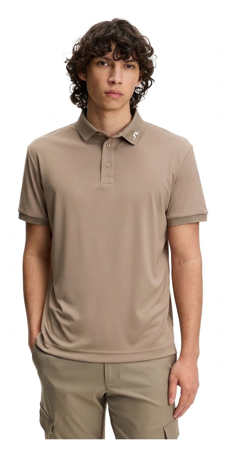 J.Lindeberg KV męskie polo, brindle