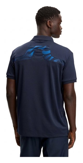 J.Lindeberg KV Print męskie polo, JLNavy