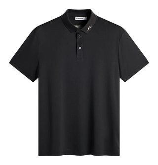 J.Lindeberg KV Print męskie polo, czarne