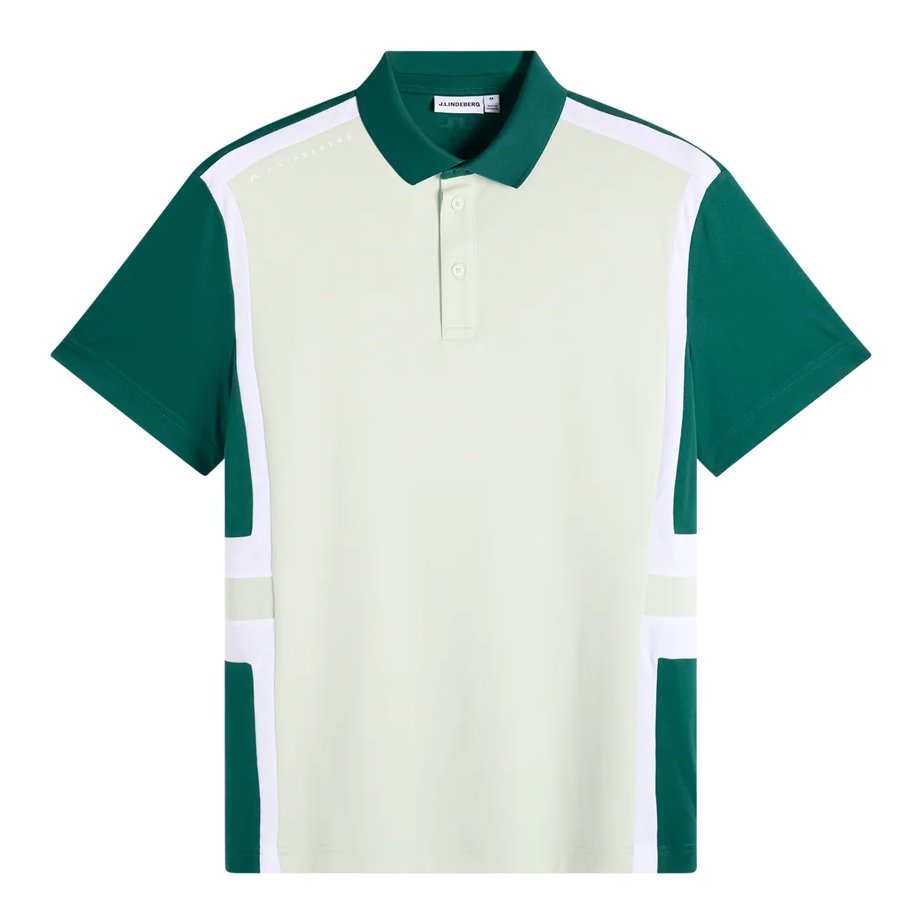 J.Lindeberg Finn męskie polo, forest biome