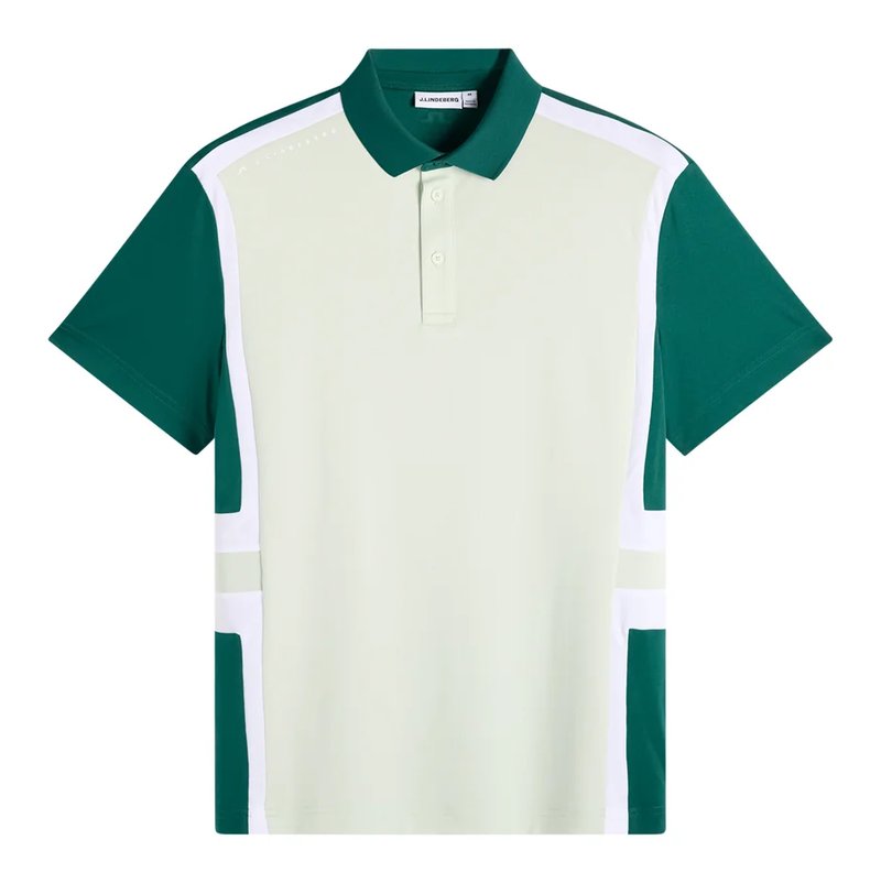 J.Lindeberg Finn męskie polo, forest biome