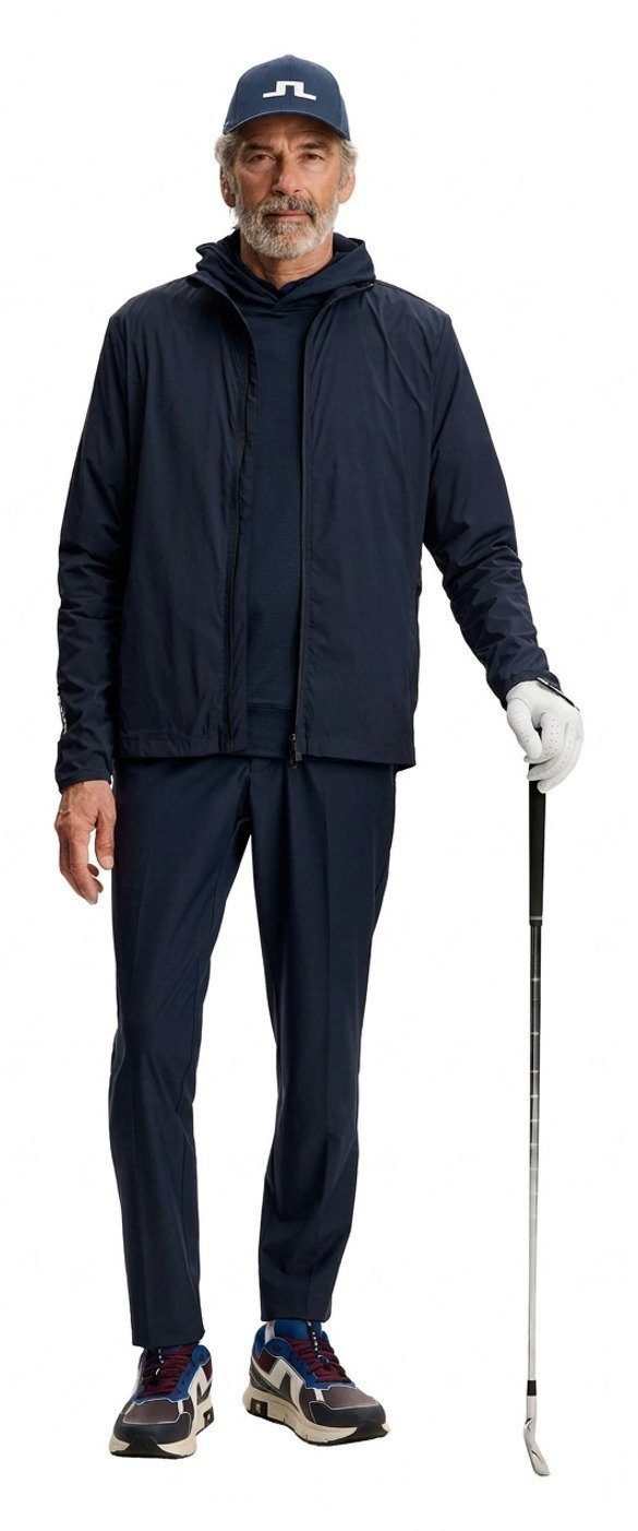J.Lindeberg Tour Tech Packable męska kurtka, JLNavy