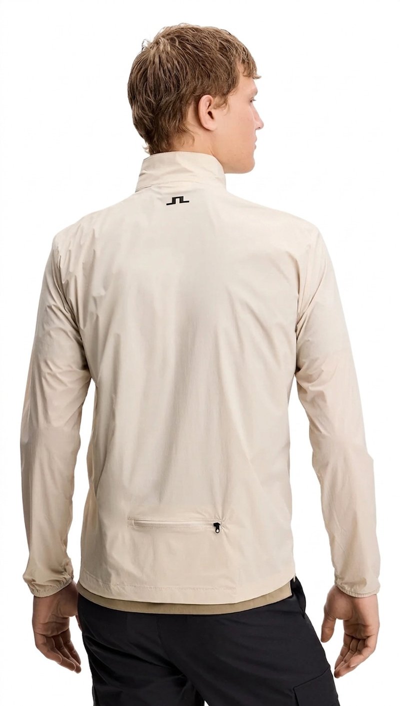 J.Lindeberg Tour Tech Packable męska kurtka, moonbeam