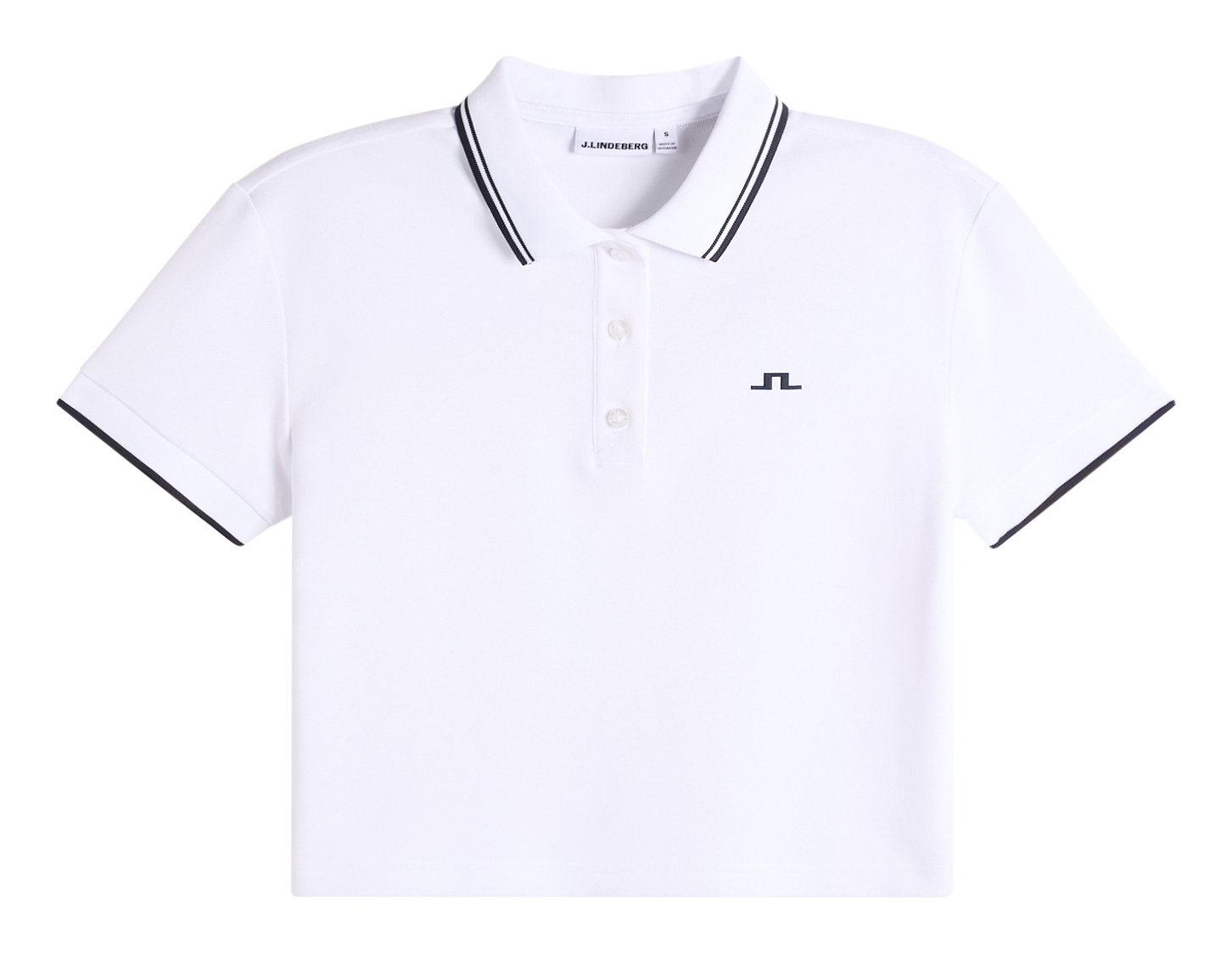 J.Lindeberg Claris damskie polo, białe