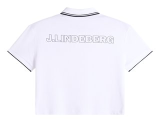 J.Lindeberg Claris damskie polo, białe