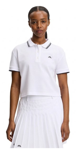 J.Lindeberg Claris damskie polo, białe
