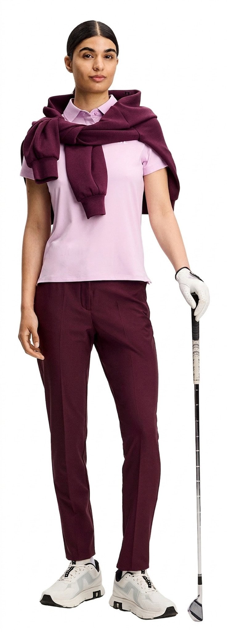 J.Lindeberg Bridge damskie polo, orchid bouquet