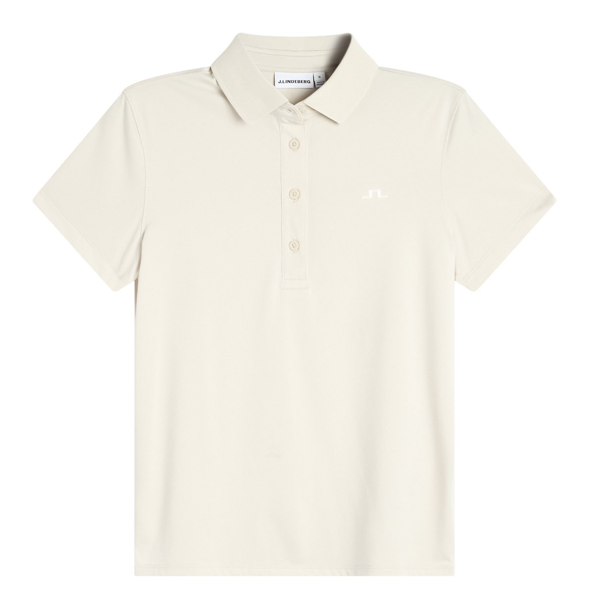 J.Lindeberg Bridge damskie polo, moonbeam