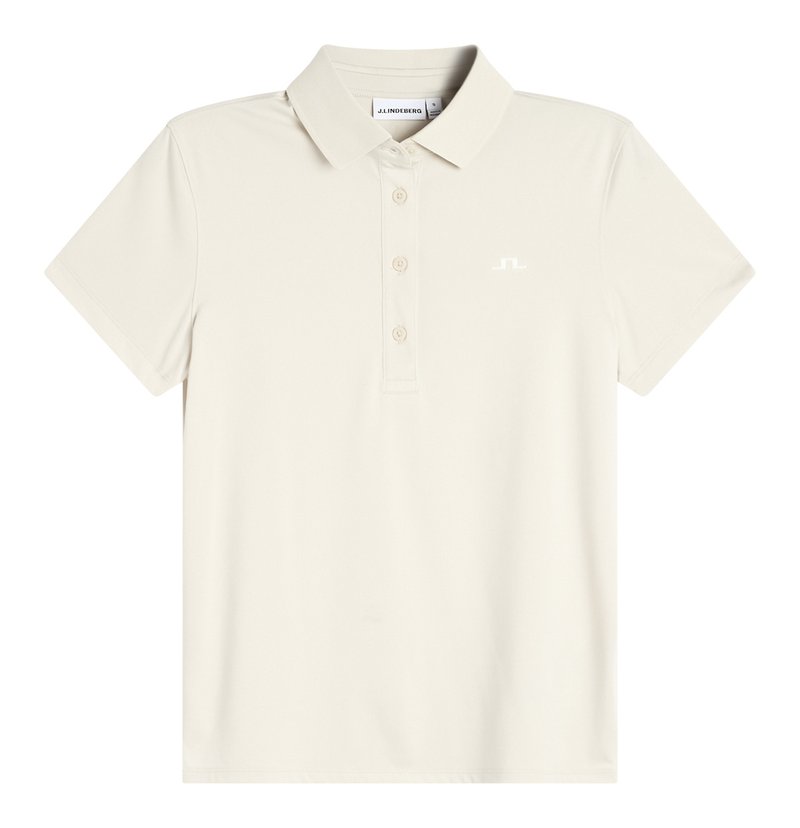 J.Lindeberg Bridge damskie polo, moonbeam