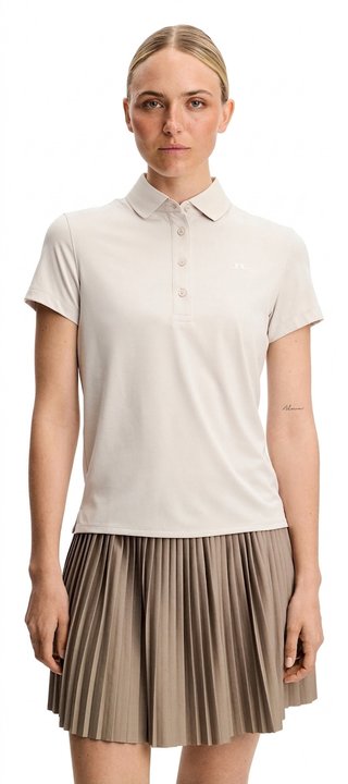 J.Lindeberg Bridge damskie polo, moonbeam