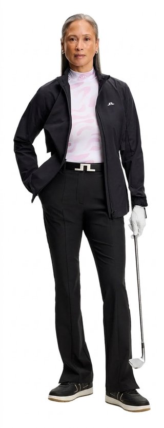 J.Lindeberg Ella Print Compression damski top, bunker fade white orchid