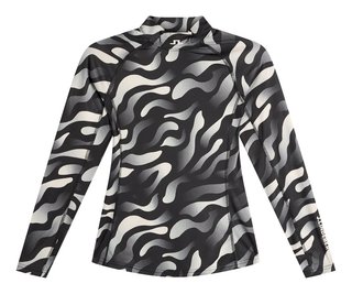 J.Lindeberg Ella Print Compression damski top, bunker fade black moonbeam