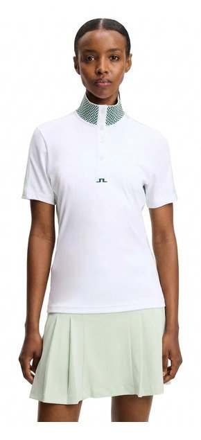 J.Lindeberg Pip damskie polo, białe
