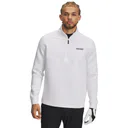 Under Armour Drive Pro Hybrid męska bluza na zamek 1/2, biało/czarna