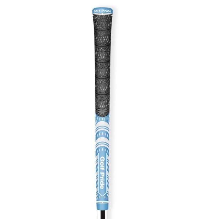 Golf Pride MCC grip (.60 RND), Midsize, jasnoniebieski/biały