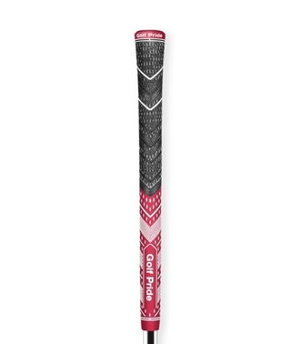 Golf Pride MCC Plus4 grip (.60 RND), standard, ciemnoczerwony/biały