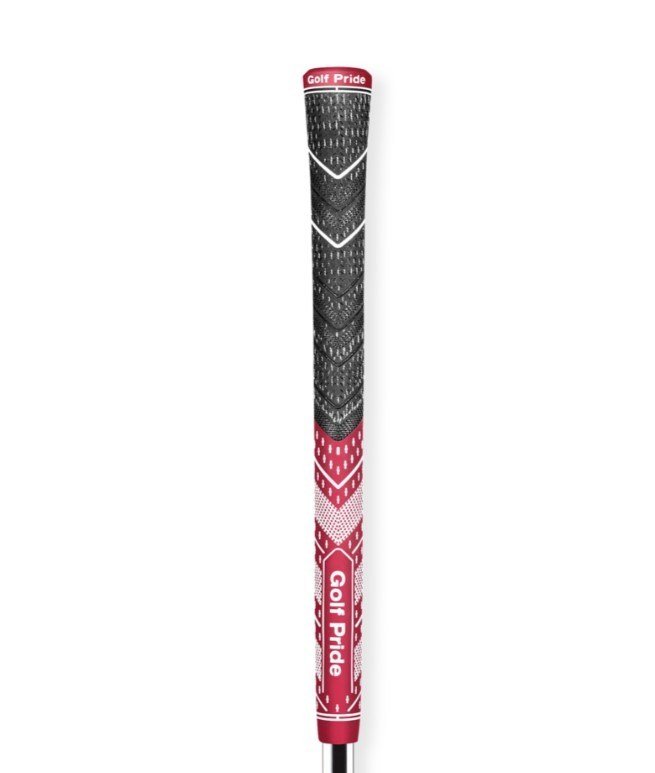 Golf Pride MCC Plus4 grip (.60 RND), standard, ciemnoczerwony/biały