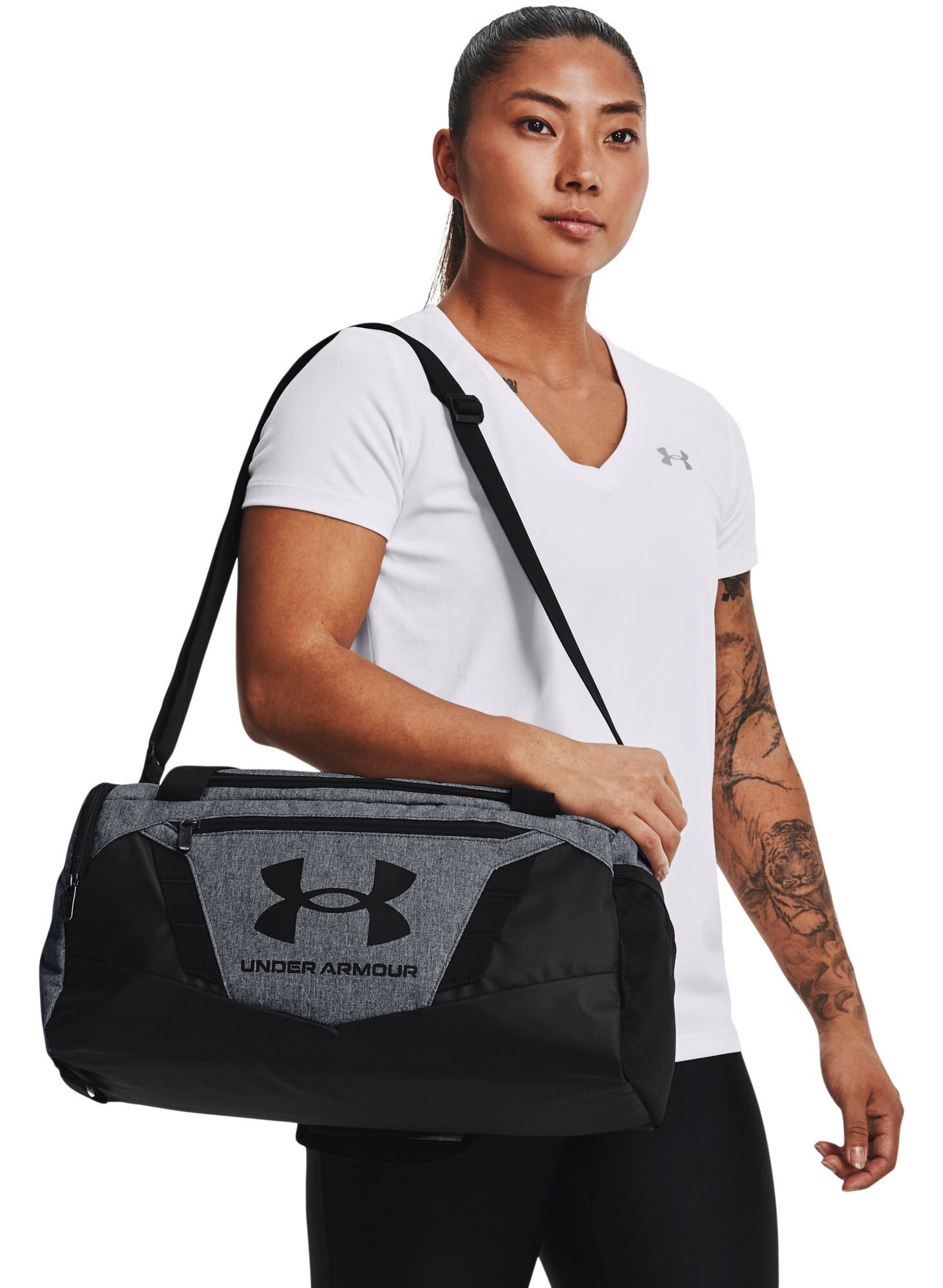 Under Armour Undeniable 5.0 XS Duffle, pitch grey/medium heather/czarny