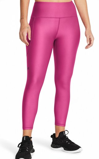 Under Armour HeatGear Armour Hi Ankle damskie legginsy kompresyjne, astral aura
