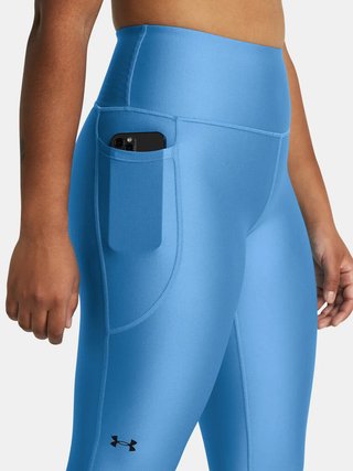 Under Armour HeatGear Armour Hi Ankle damskie legginsy kompresyjne, viral blue
