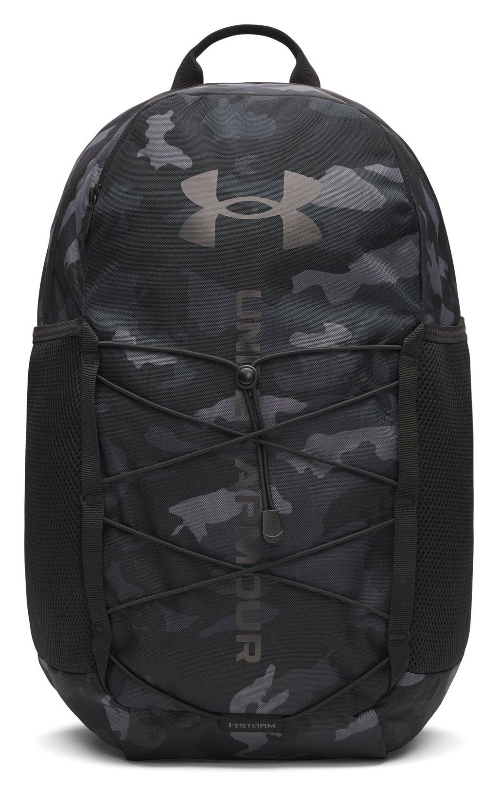 Under Armour Hustle Sport 6.0 plecak, czarny/metaliczny szary