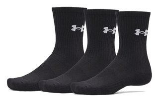 Under Armour UA Performance Cotton skarpetki unisex (3 pary), ultimate black