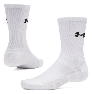 Under Armour UA Performance Cotton skarpetki unisex (3 pary), białe