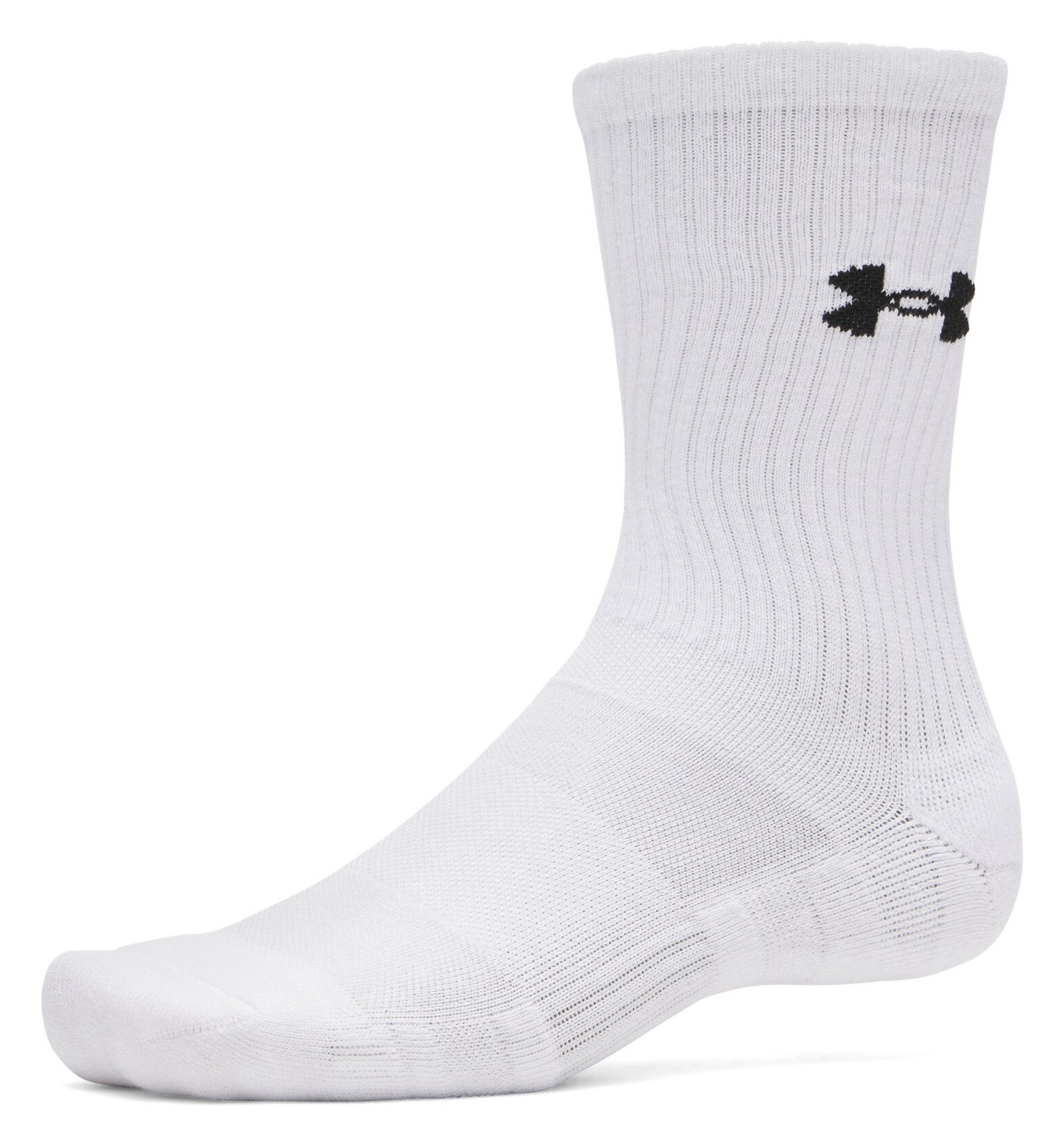 Under Armour UA Performance Cotton skarpetki unisex (3 pary), białe
