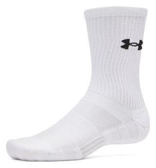 Under Armour UA Performance Cotton skarpetki unisex (3 pary), białe