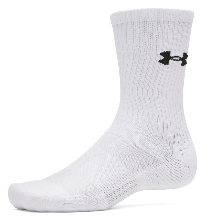 Under Armour UA Performance Cotton skarpetki unisex (3 pary), białe