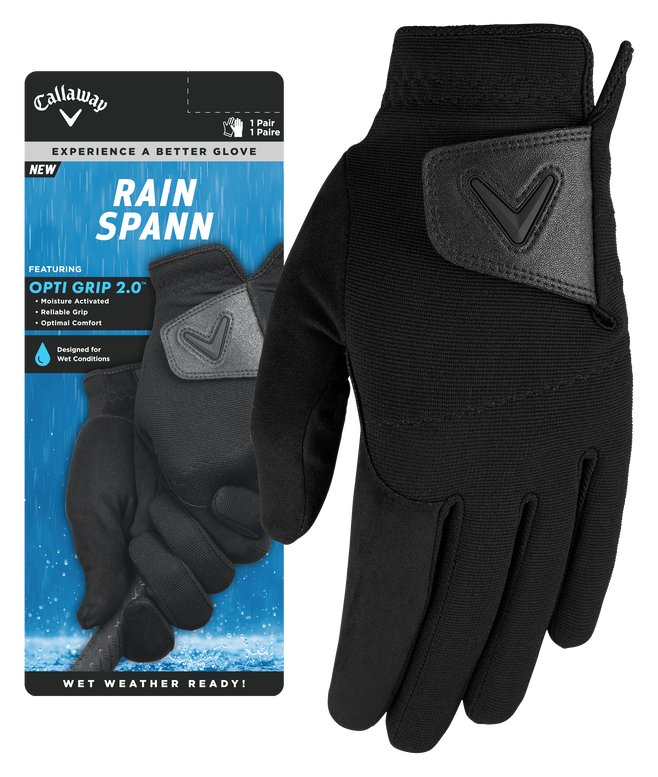 Callaway Rain Spann damskie rękawiczki golfowe, para