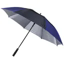 Longridge 62" Windproof UV parasol, czarny/granatowy