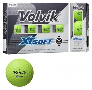 Volvik XT Soft piłki golfowe (12 piłek), zielone