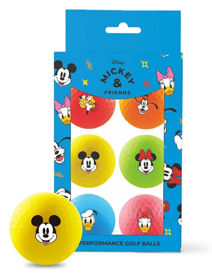 Volvik Mickey and Friends piłki golfowe (6 szt.)