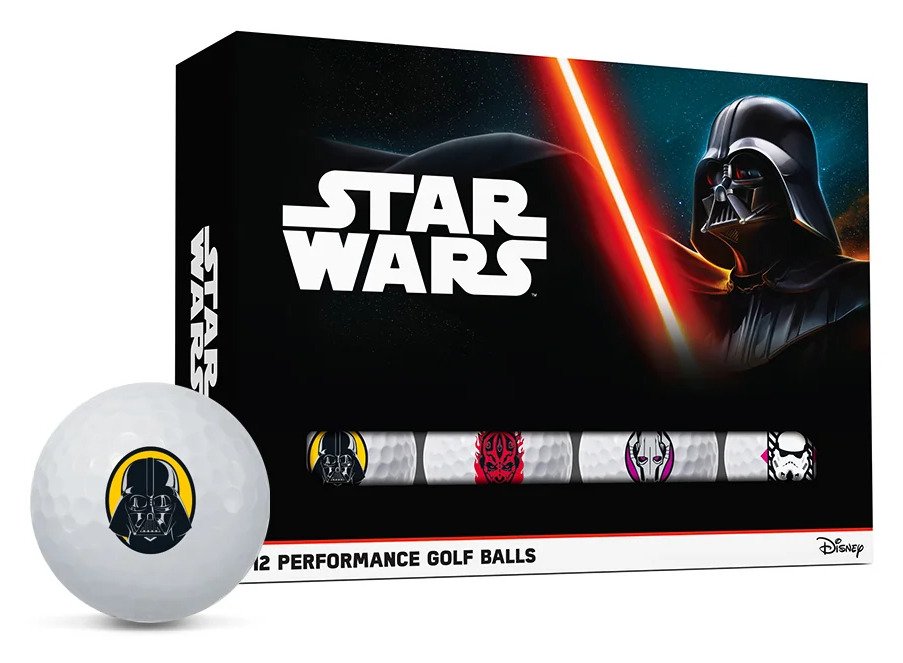 Volvik Power Soft Star Wars Dark Side piłki golfowe (12 szt.)