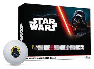 Volvik Power Soft Star Wars Dark Side piłki golfowe (12 szt.)