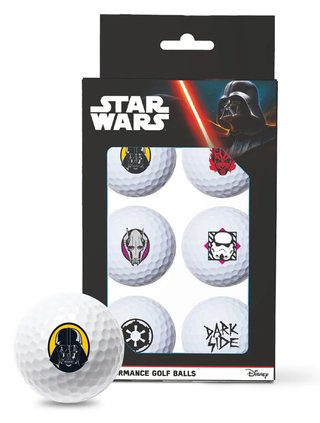 Volvik POWER Soft Star Wars Dark Side piłki golfowe (6 piłek)