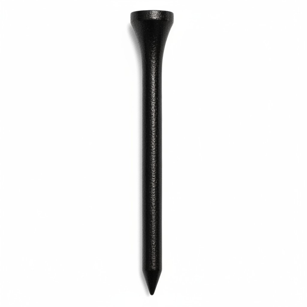 Longridge Drewniane tee 69mm, czarne (1000 szt.)