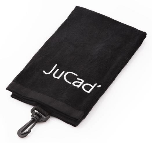 JuCad TriFold ręcznik golfowy, czarny