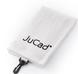JuCad TriFold ręcznik golfowy, biały
