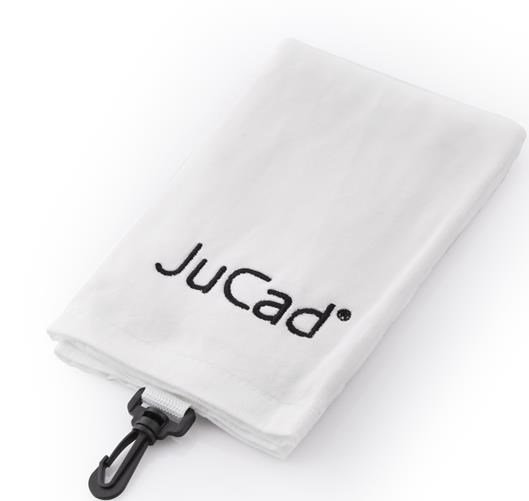 JuCad TriFold ręcznik golfowy, biały