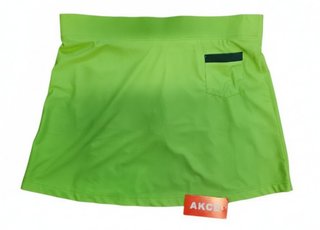 Kod 14 damski skort, zielono/niebieski, XL