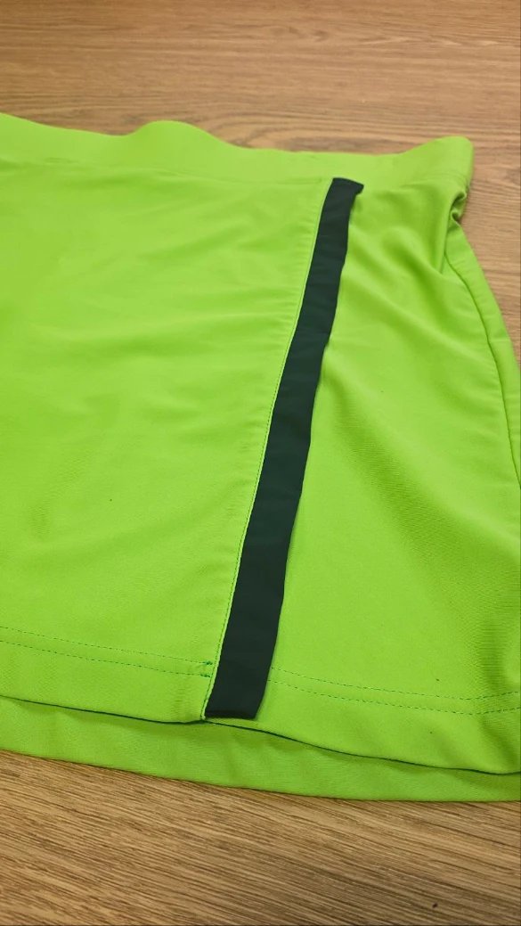 Kod 14 damski skort, zielono/niebieski, XL