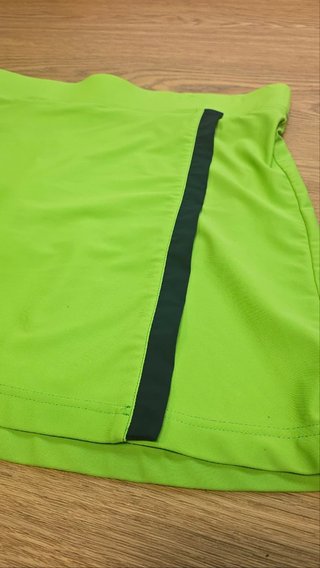 Kod 14 damski skort, zielono/niebieski, XL