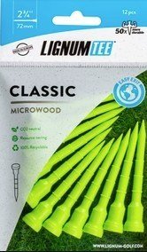 Lignum Tee plastikowe tee 72mm, 12szt., zielone