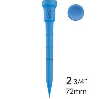 Lignum Tee plastikowe tee 72mm, 12szt., niebieske