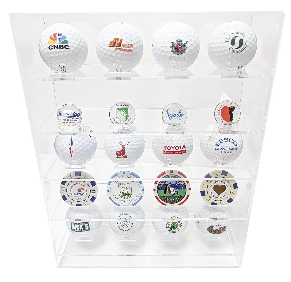 Longridge 20 Ball Perspex Display Rack półka na 20 piłeczek