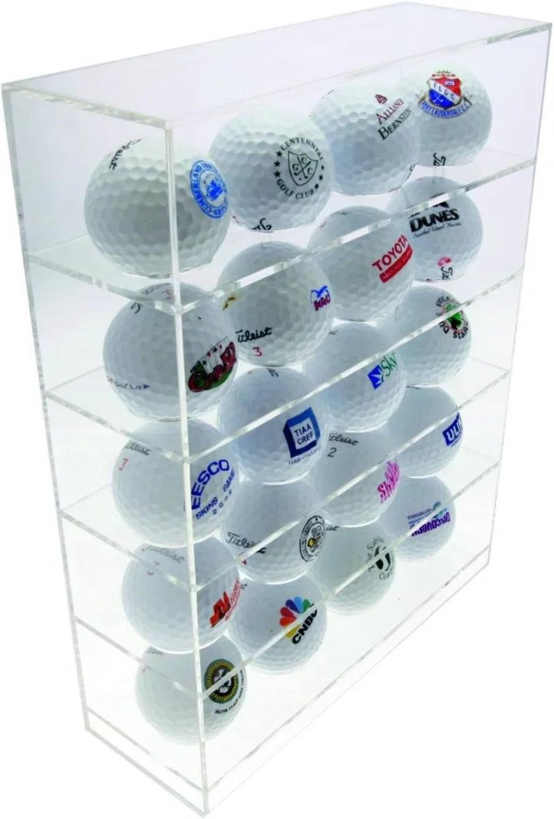 Longridge 20 Ball Perspex Display Rack półka na 20 piłeczek