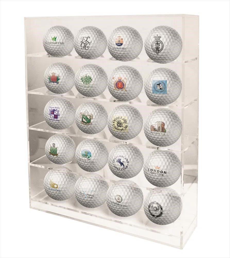Longridge 20 Ball Perspex Display Rack półka na 20 piłeczek